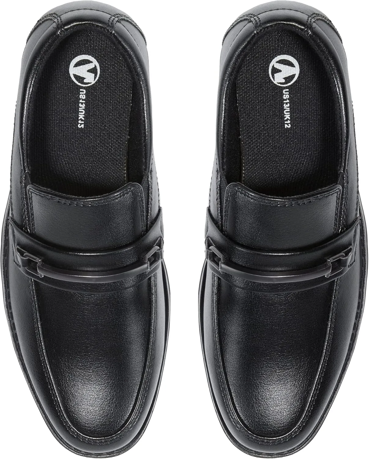 HOMEHOT Boys Dress Shoes Oxford Slip on Loafers(Toddler/littile Kids/Big Kids)