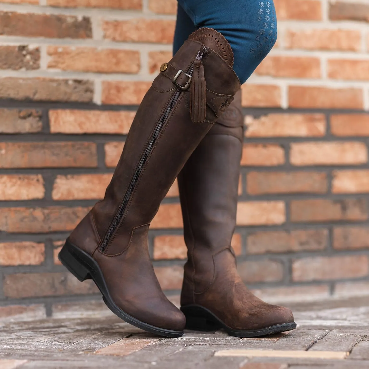 HORZE B Vertigo Ashley Womens Waterproof Tall Riding Boots