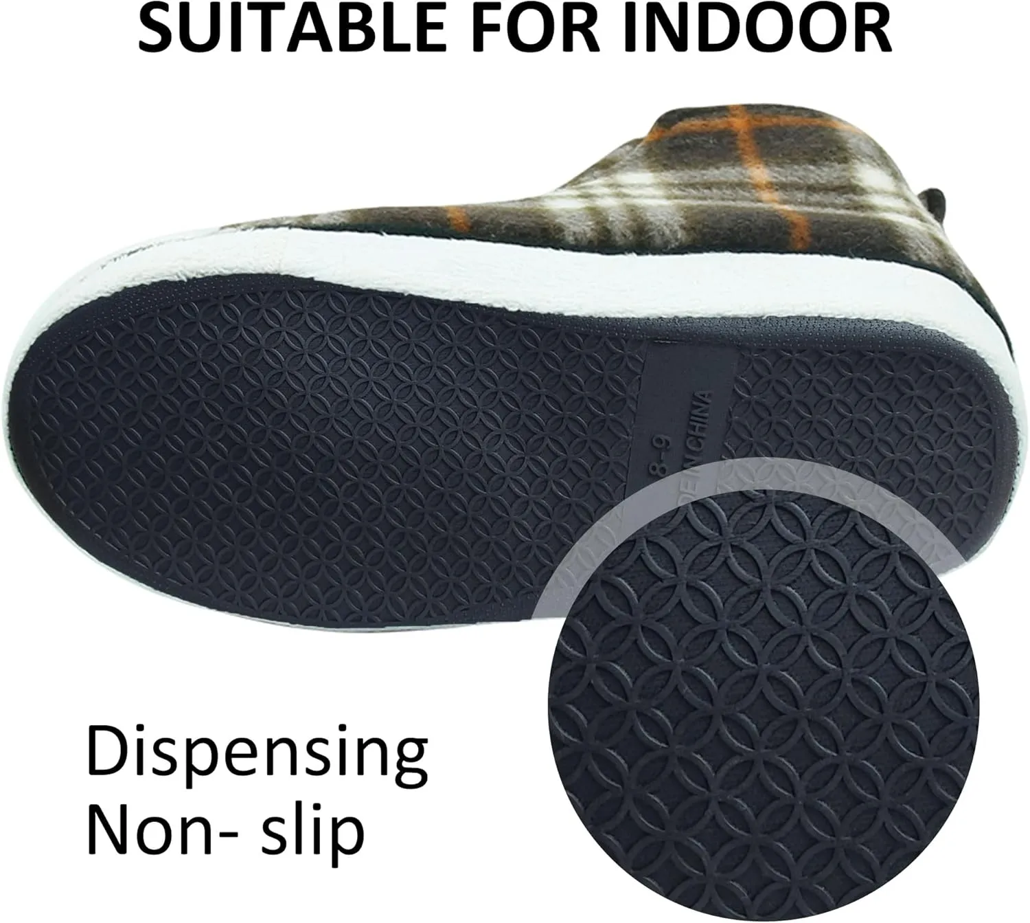 House Sneaker Slippers for Men Warm Winter Funny Cozy Indoor Sneakers Slipper Shoes Boys