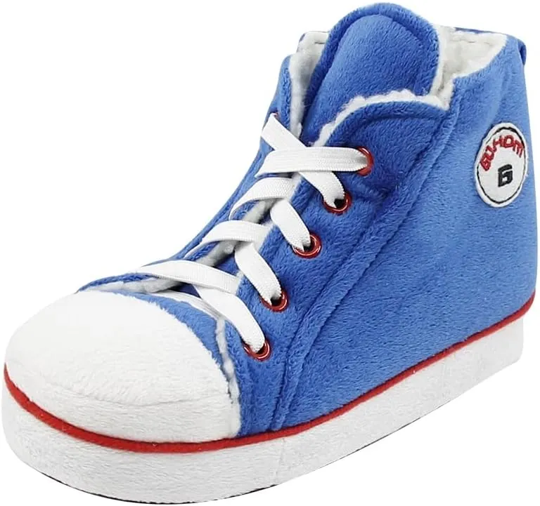 House Sneaker Slippers for Men Warm Winter Funny Cozy Indoor Sneakers Slipper Shoes Boys
