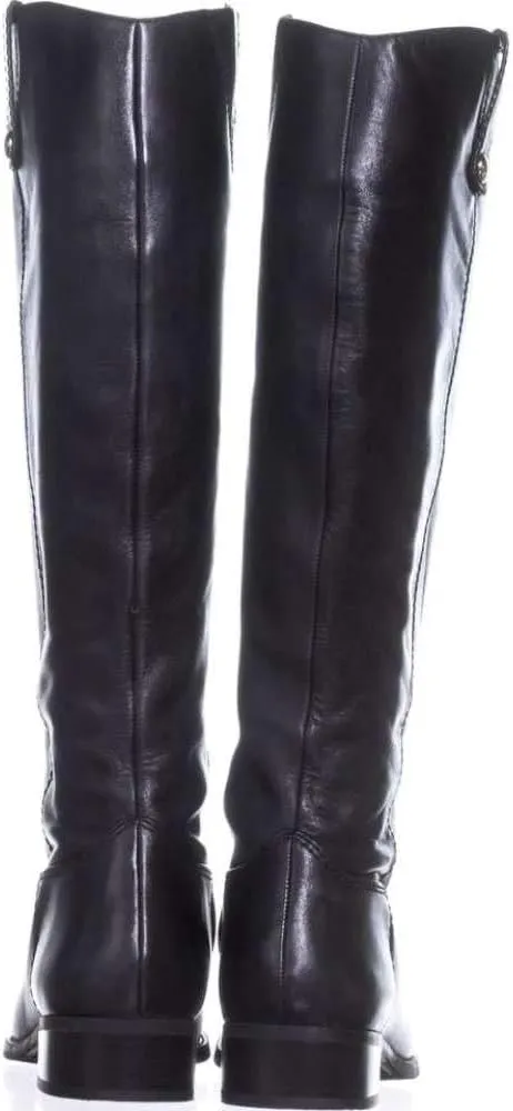 INC Womens Fawne Leather Knee-High Riding Boots