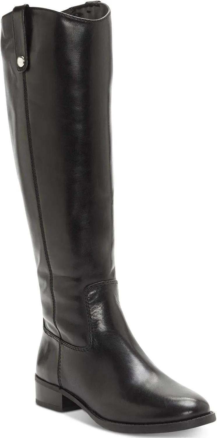 INC Womens Fawne Leather Knee-High Riding Boots