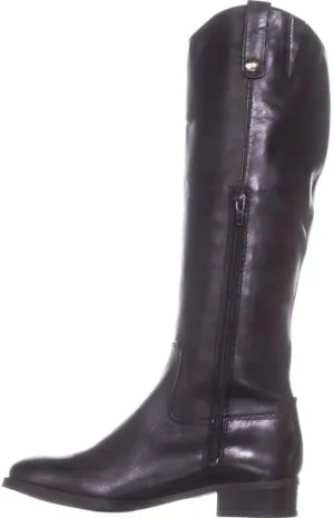 INC Womens Fawne Leather Knee-High Riding Boots