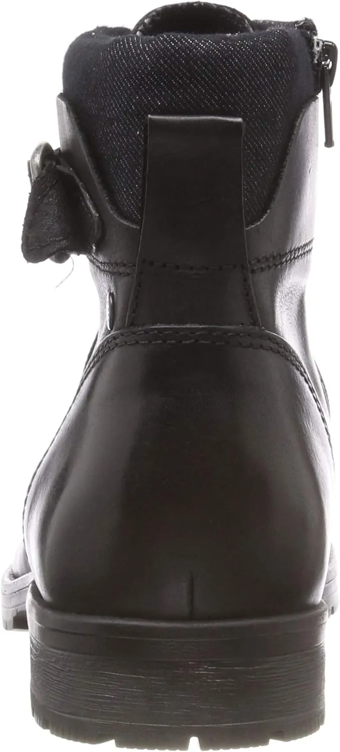 JACK & JONES Men's Jfwalbany Leather Brown Stone Sts Biker Boots