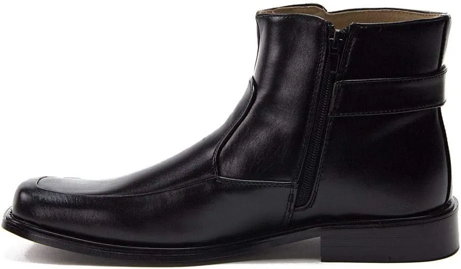 Jazamé Men's 49417 Tall Western Style Riding Square Toe Chelsea Dress Boots Botas Bota
