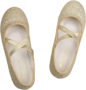 JBTNBX Girl Ballet Flats Mary Jane Shoes Dress Shoes Glitter School Party Dress Princess Wedding Shoes (Little Kid/Big Kids)