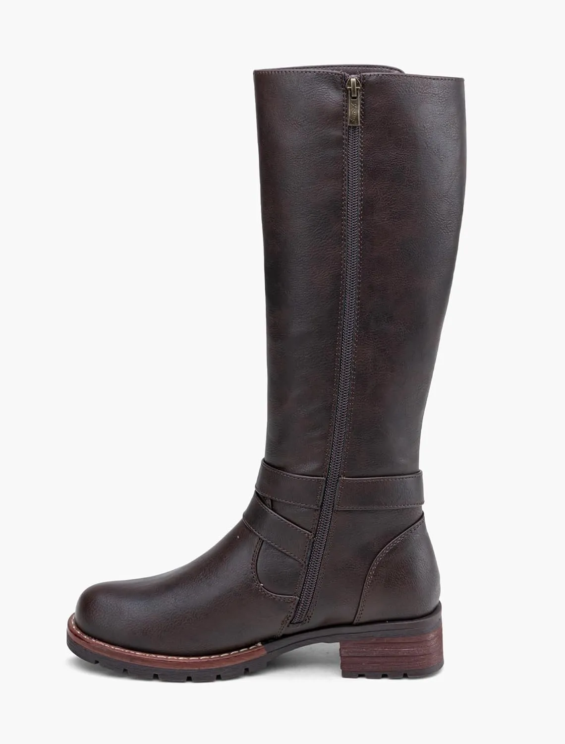 Jeossy Women's 9659 Knee High Boots, Riding Horse Tall Boots with Elastic Band and Side Zipper