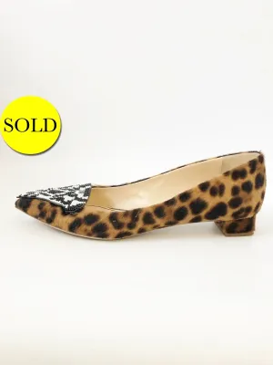 Jerome Rousseau Pony Hair Flats Size 9.5