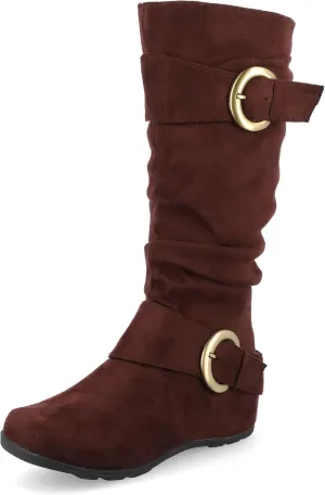 Journee Women's Extra Wide Calf Jester-01 Boots