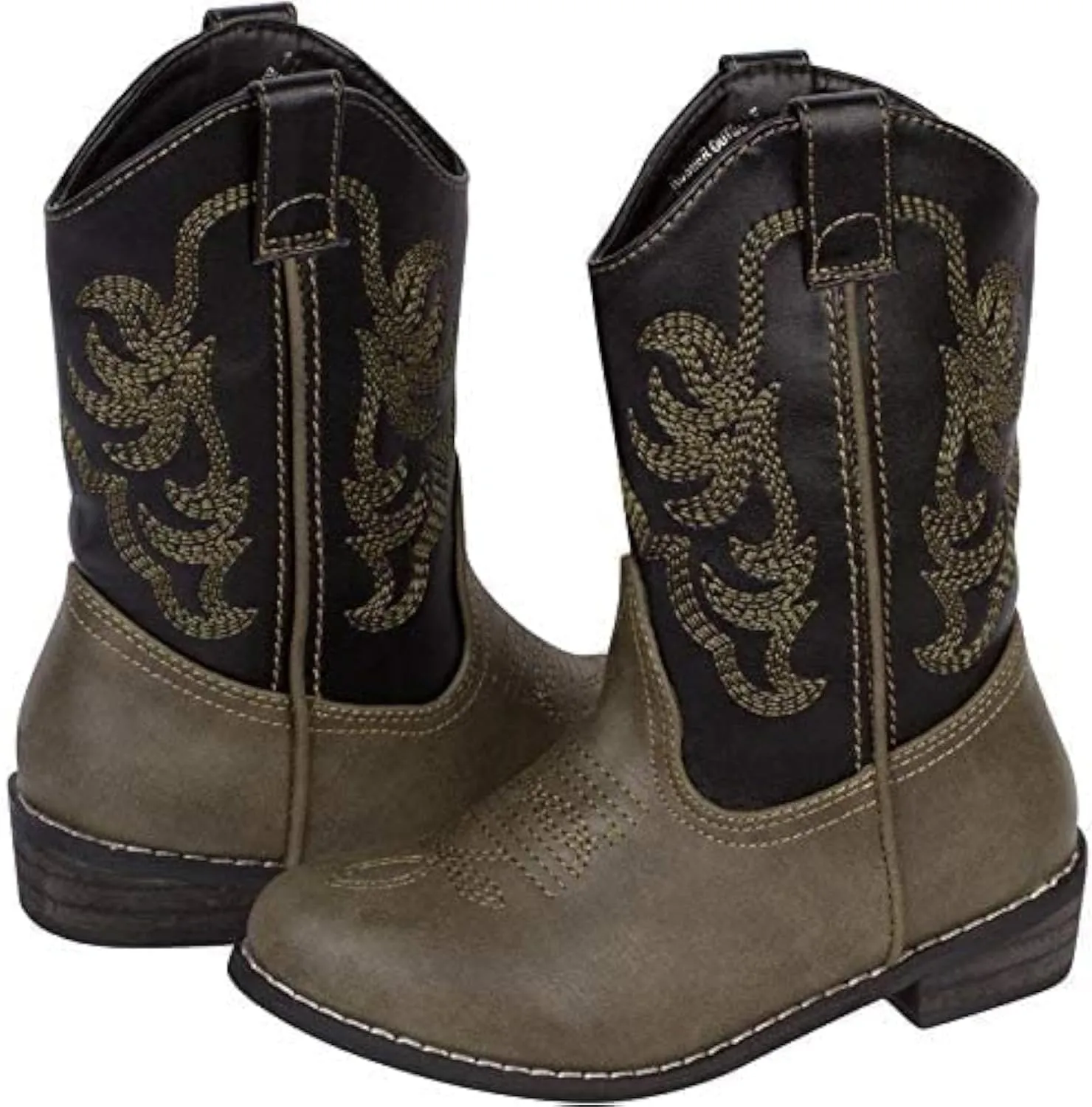 Kids Cowboy Boots Girl and Boy Horseback Riding Boots