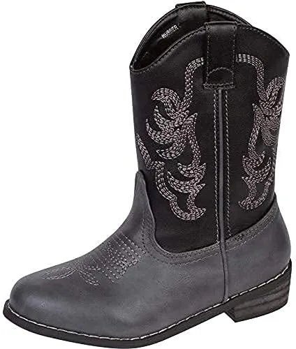 Kids Cowboy Boots Girl and Boy Horseback Riding Boots
