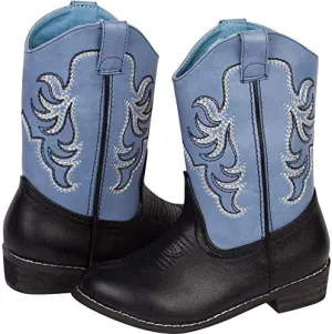 Kids Cowboy Boots Girl and Boy Horseback Riding Boots