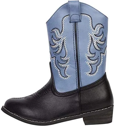 Kids Cowboy Boots Girl and Boy Horseback Riding Boots