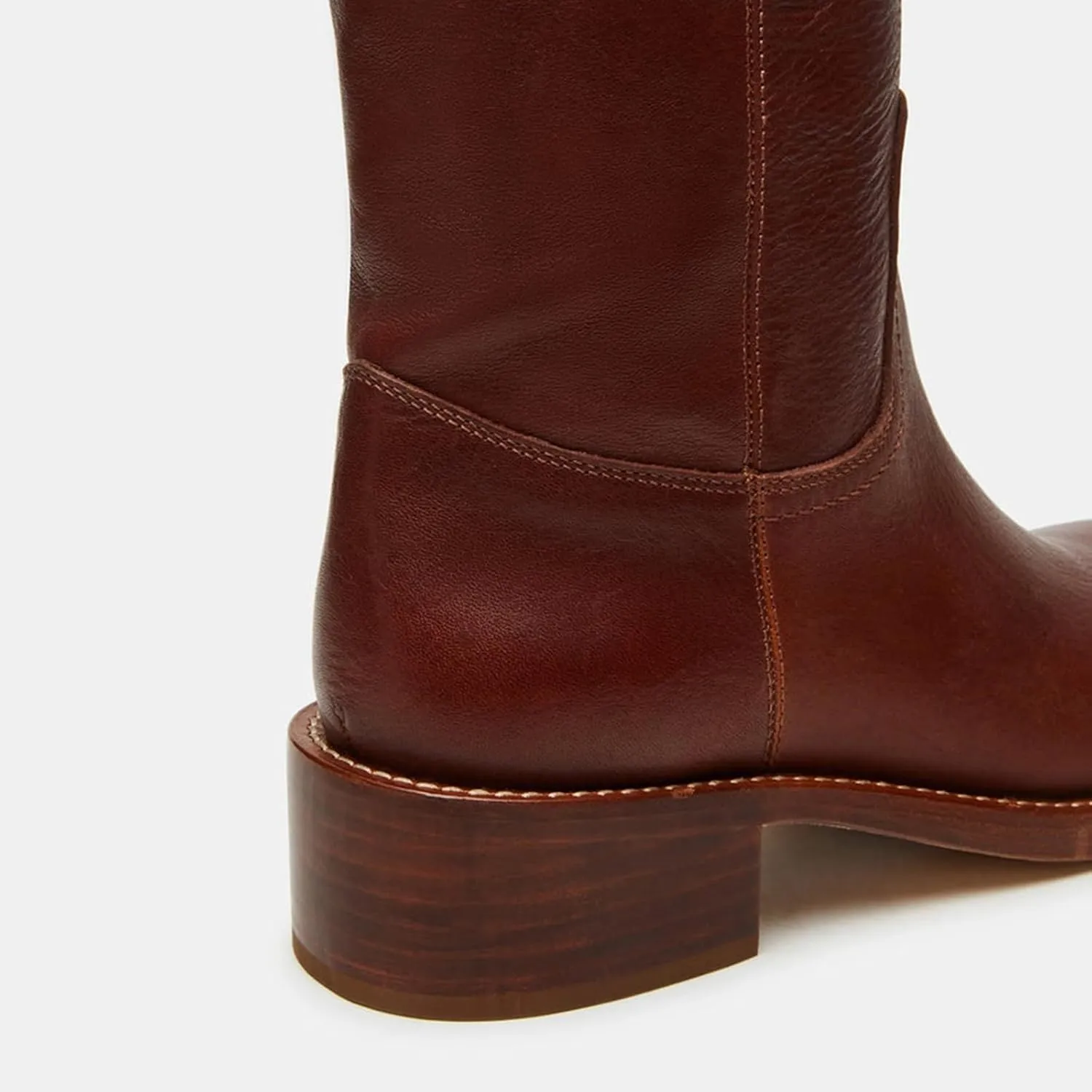 Knee High Boots for Women Square Toe Chunky Block Heel Tall Boots Wide Calf Casual Comfortable Long Biker Boots Low Heel Womens Boots