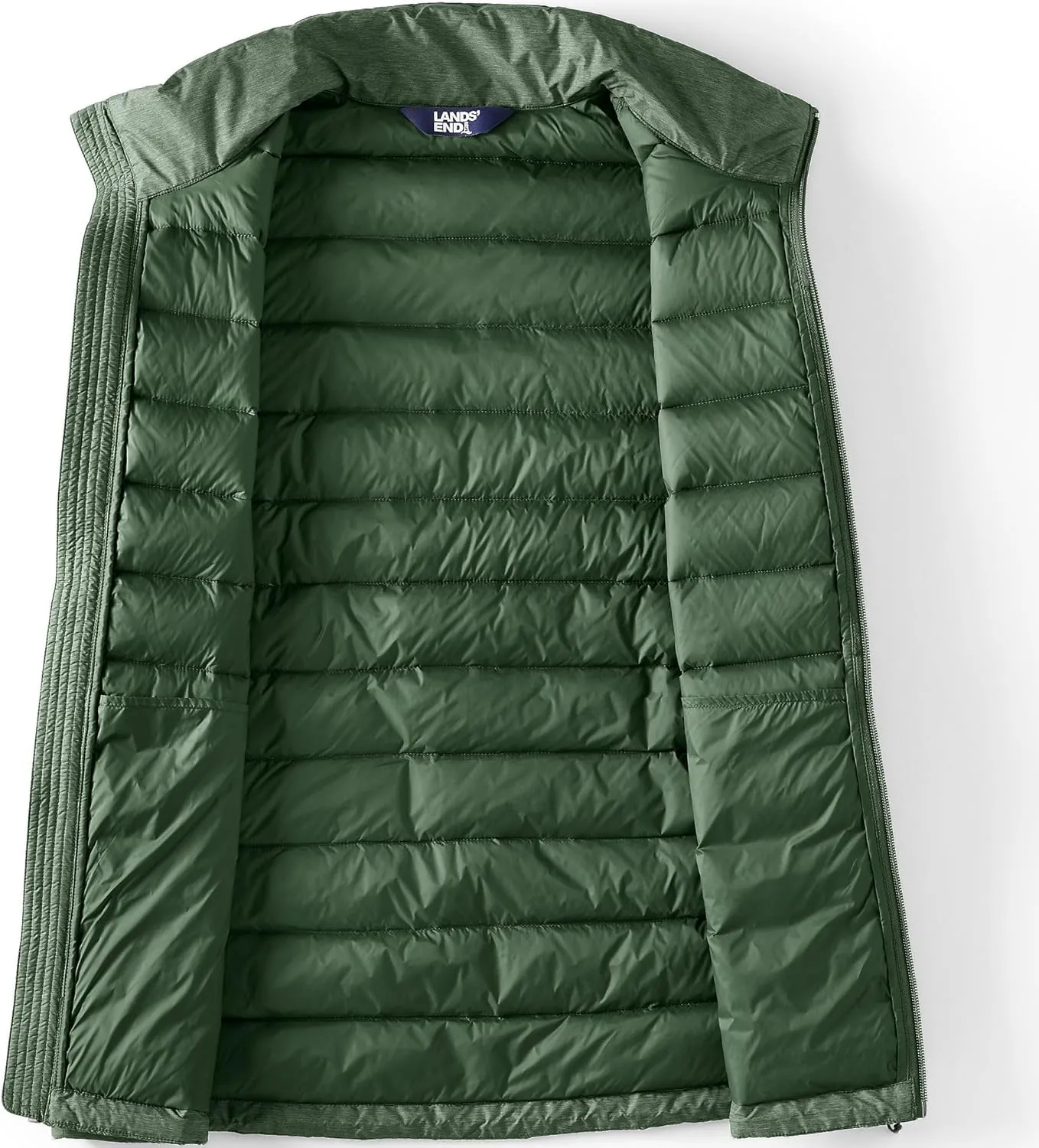 Lands' End Men's Wanderweight Ultralight Packable Down Vest