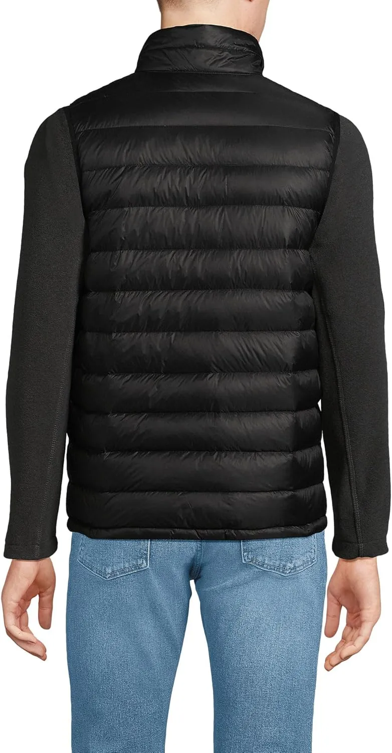 Lands' End Men's Wanderweight Ultralight Packable Down Vest