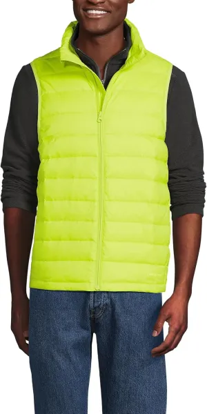Lands' End Men's Wanderweight Ultralight Packable Down Vest