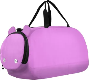 Lavender Magenta Girls Duffle Bags Travel Tote Toddler Weekender Bags Carry on Duffel Bag for Boys Dance Duffle Bag