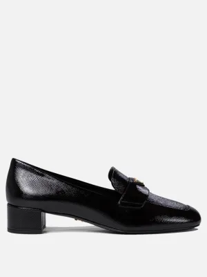 Leather loafers