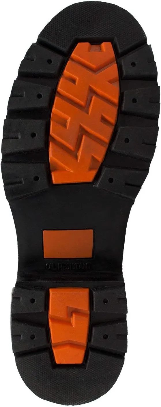 Men's Biker Riding Leather Motorcycle Boots