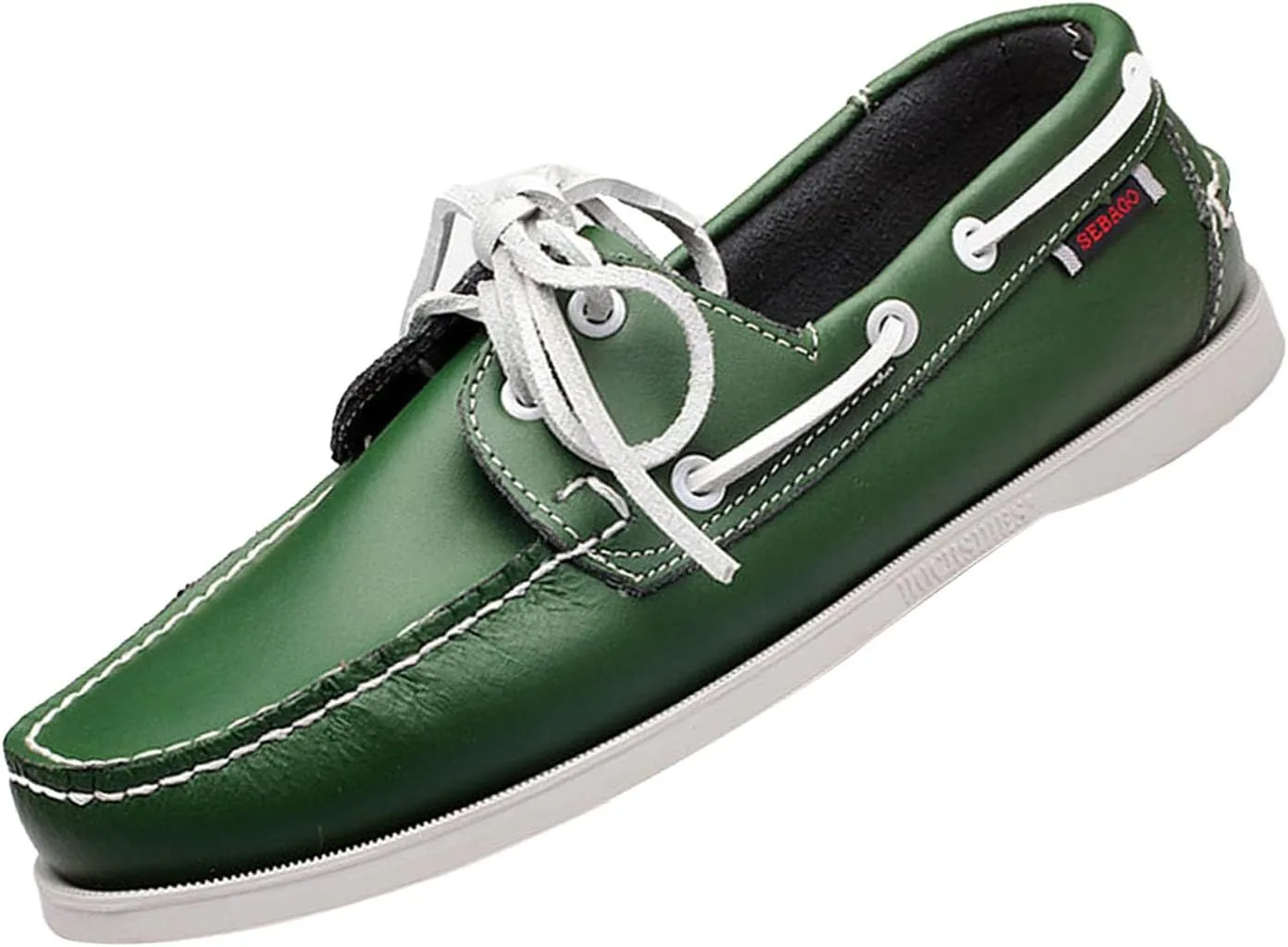 Men's Leather Fashion 2 Eye Boat Shoes,Lightweight Comfort Non-Slip Casual Driving Walking Moccasin Wendy Penny Loafers