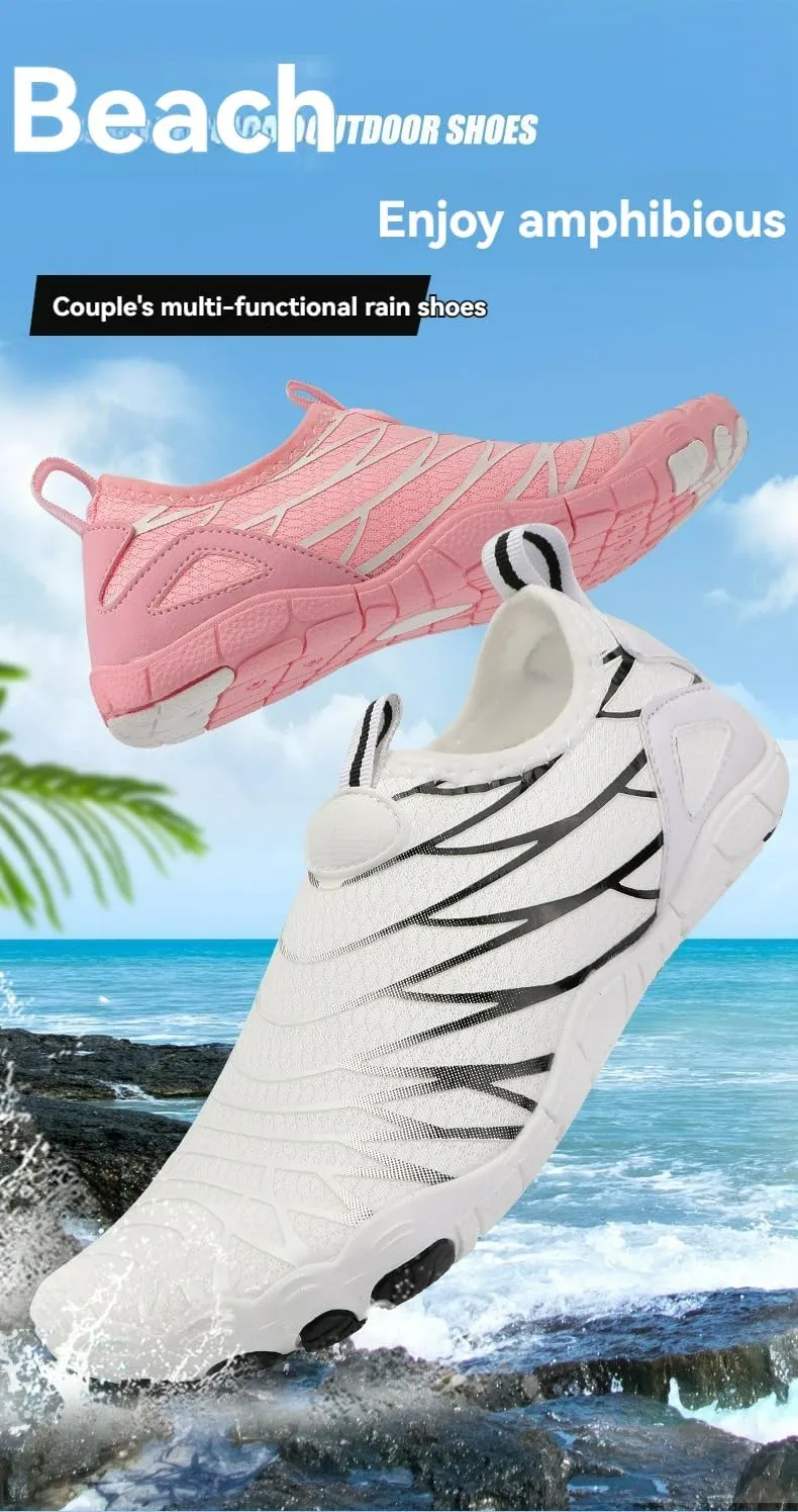 Mens Womens Non-Slip Water Shoes Aqua Quick Dry Beach Swim Barefoot Lightweight Breathable Athletic Sneakers Hike Pro Footwear Sport Barefoot Shoes