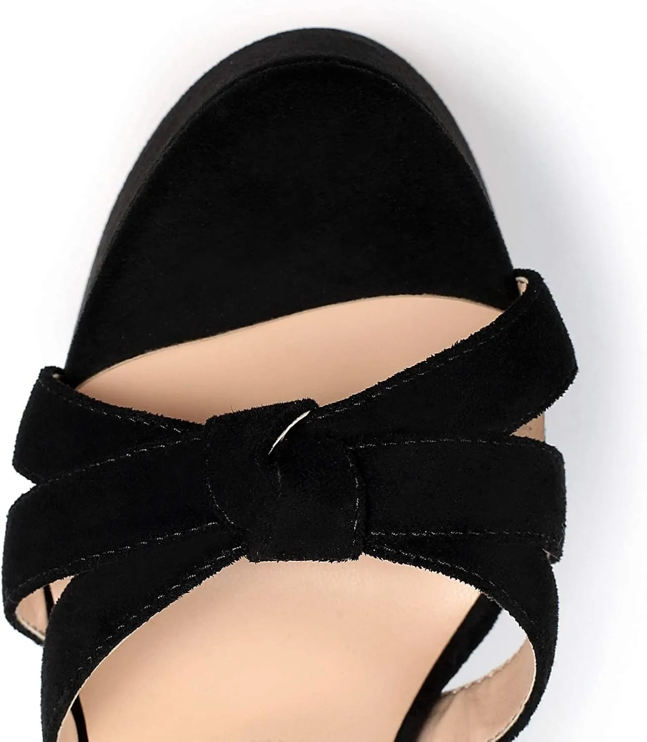 Mettesally Women's Chunky Platform Heels Heeled Sandals Open Toe Ankle Strap Sandals Summer Dress Shoes