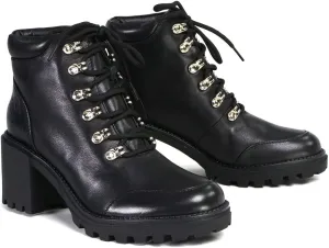 Milwaukee Leather Women's Premium Leather Classic Casual Fashion Biker Motorcycle Boots Collection - 9