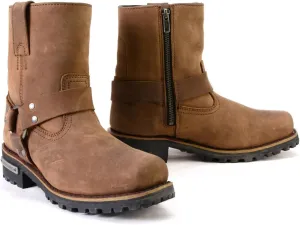 Milwaukee Leather Women's Premium Leather Motorcycle Harness Boots Collection MBL - 5