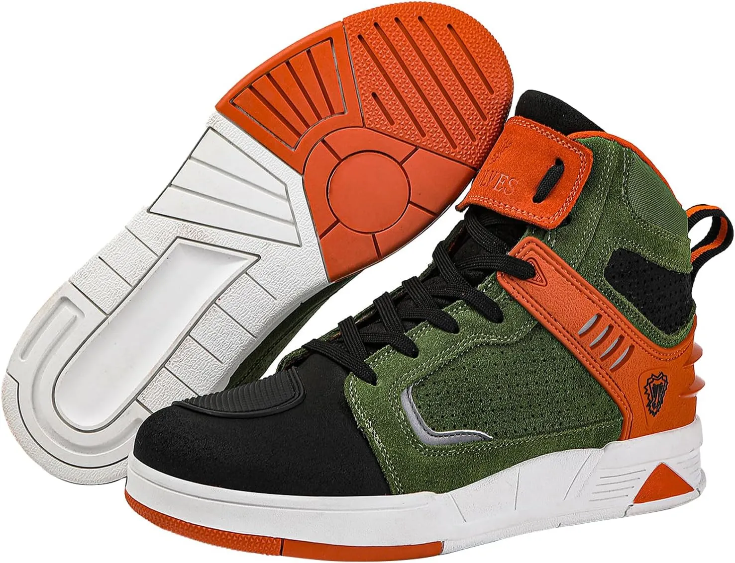 Motorcycle Leather Boots,Street Riding Shoes,Anti-Slip Side Zipper Shoes for Men and Women