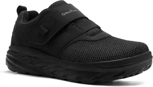 OrthoComfoot Women's Orthopedic Diabetic Wide Walking Shoes: Comfortable Casual Arch Support Plantar Fasciitis Loafers, Orthotic High Arch Swollen Feet Adjustable Work Shoes for Ankle and Heel Pain