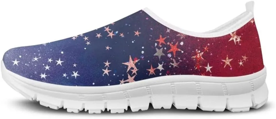 Quincy Ladies Slip On Casual Shoes Low-Cut Soft Sports Sneakers Comfortable Breathable Walking Running Shoes Women's Loafers