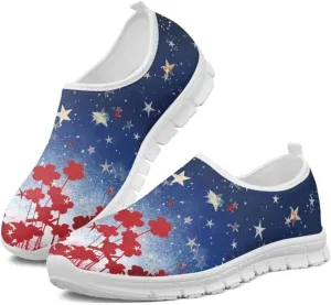 Quincy Ladies Slip On Casual Shoes Low-Cut Soft Sports Sneakers Comfortable Breathable Walking Running Shoes Women's Loafers