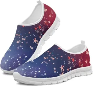 Quincy Ladies Slip On Casual Shoes Low-Cut Soft Sports Sneakers Comfortable Breathable Walking Running Shoes Women's Loafers