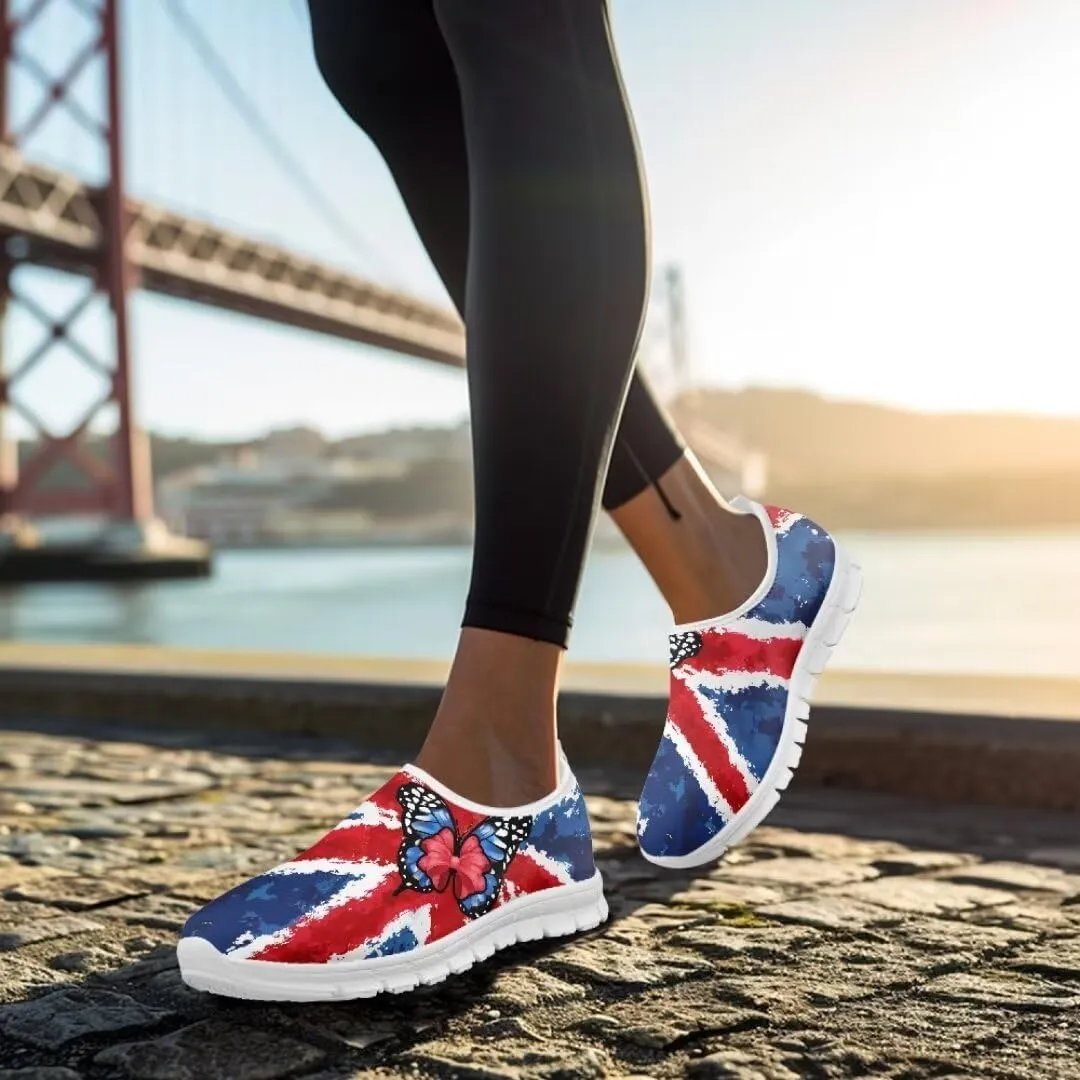 Quincy Ladies Slip On Casual Shoes Low-Cut Soft Sports Sneakers Comfortable Breathable Walking Running Shoes Women's Loafers