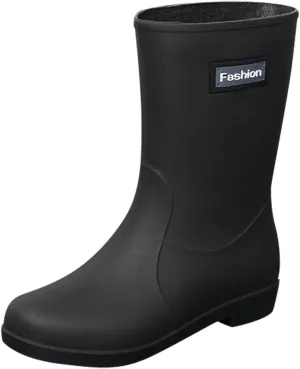 Rain Boots Women Women's Short Rain Boots Waterproof Garden Shoes Outdoor Rain Shoes for Hunting Gardening Farming