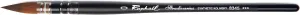 Raphael Stradivarius Synthetic Kolinsky Watercolor Brush, Black