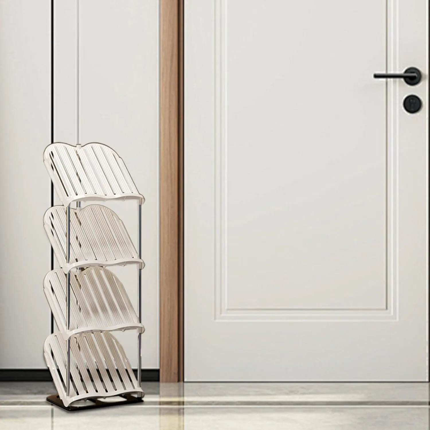 Shoe Rack, Standing Shoe Organizer | Multi Tier Sneaker Holder | Home Organization, Shoe Storage for Canvas Shoes, Sneakers, High Heels, ZA