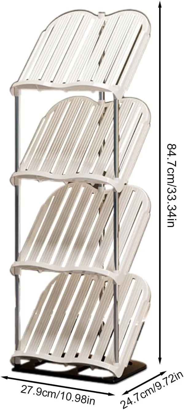 Shoe Rack, Standing Shoe Organizer | Multi Tier Sneaker Holder | Home Organization, Shoe Storage for Canvas Shoes, Sneakers, High Heels, ZA