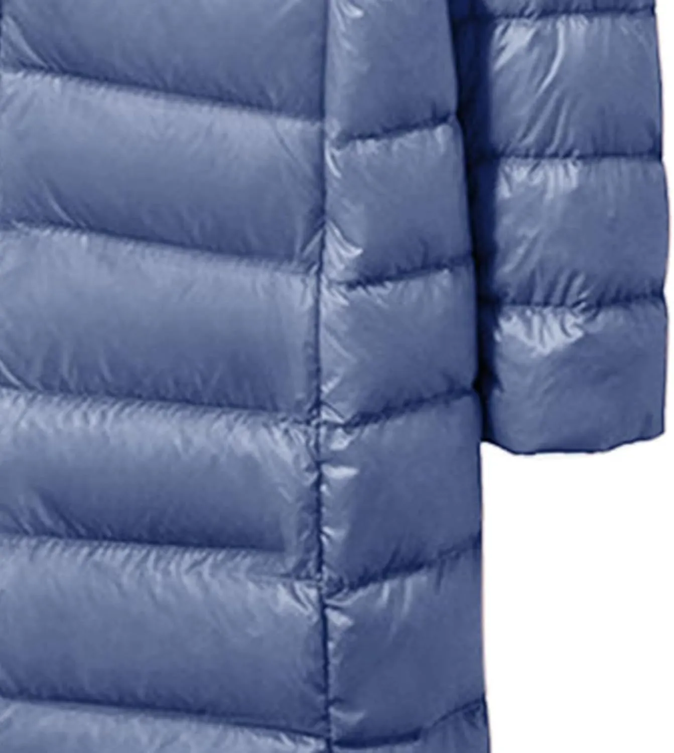 SMIDOW Long Puffer Coat For Women Plus Size Warm Winter Down Jackets Lightweight Removable Hood Quilted Coats