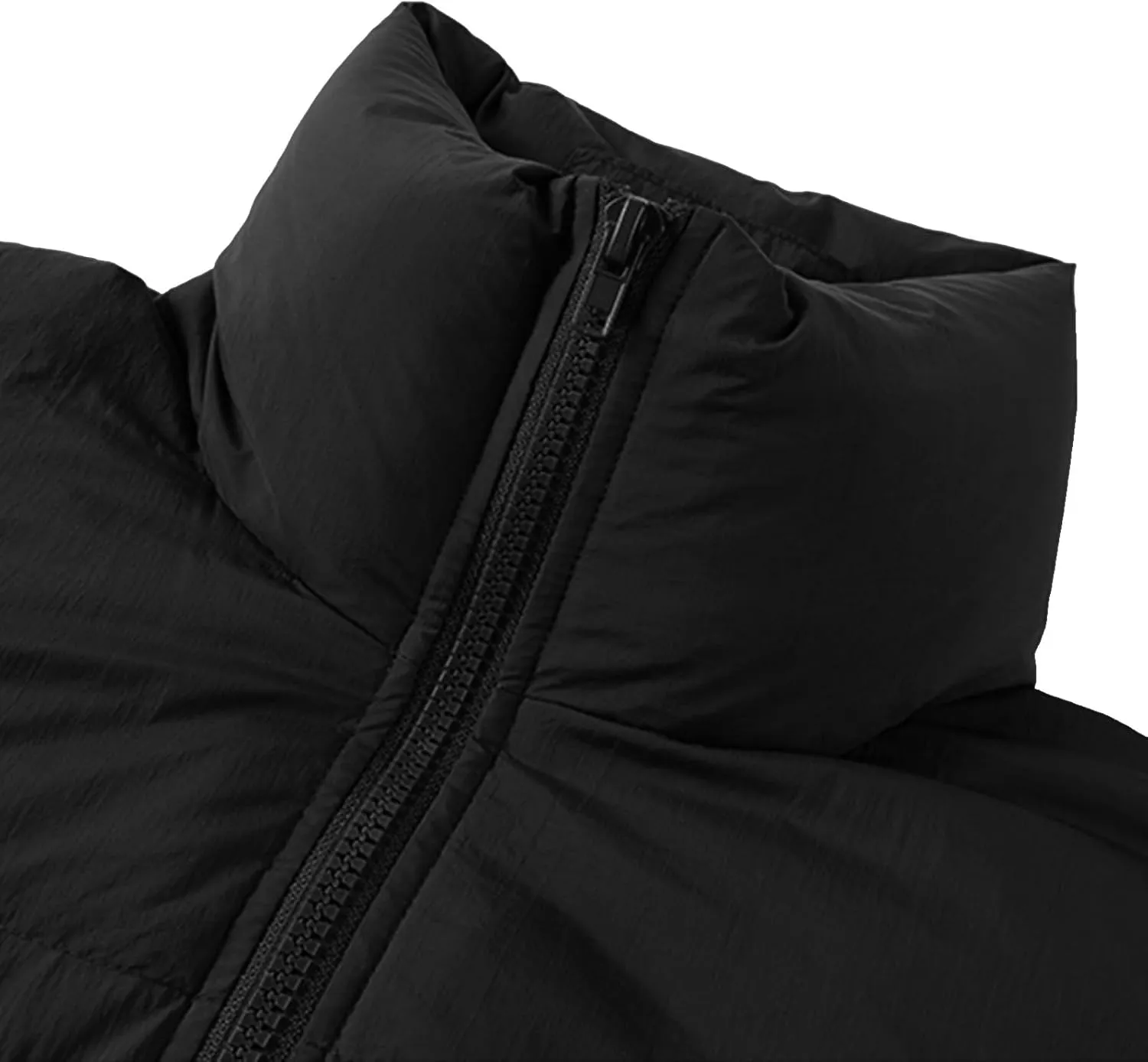 SMIDOW Long Puffer Coat For Women Warm Winter Quilted Coats Stand Collar Full Zip Ip Padded Maxi Puffer Jackets Outerwear