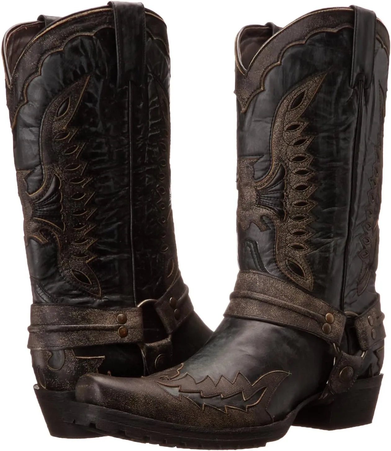 Stetson Men's Outlaw Eagle Western Boot