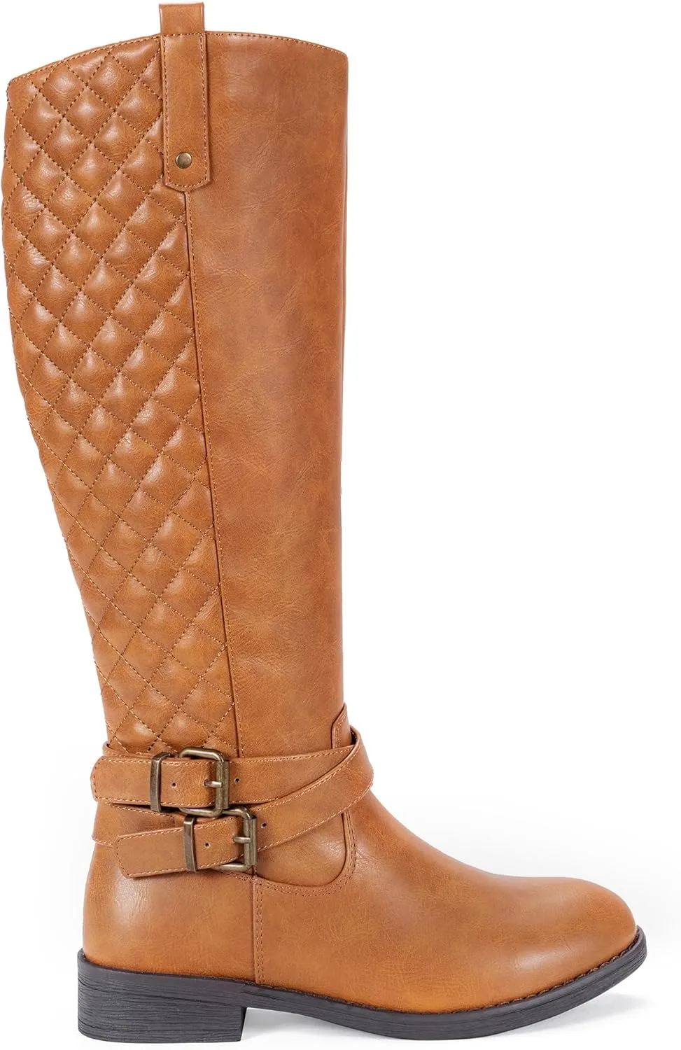 Vepose Women's 949 Knee High Boots,Tall Riding Boots Low Heel with Wide Calf