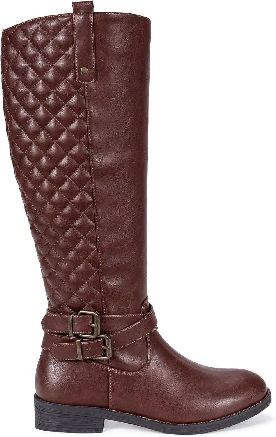 Vepose Women's 949 Knee High Boots,Tall Riding Boots Low Heel with Wide Calf