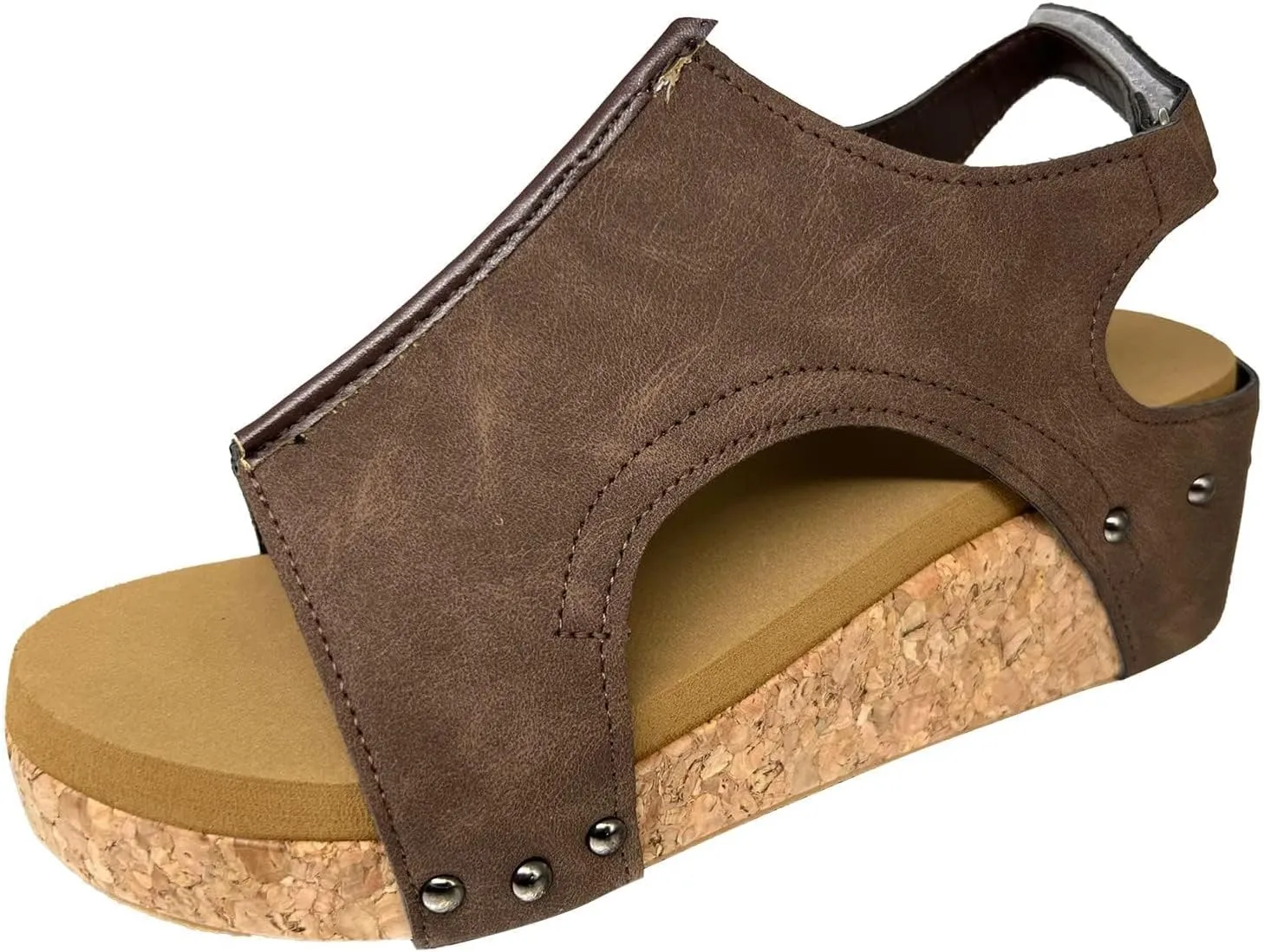 Wedge Sandals for Women,Platform Wedge Sandals Women,Open Toe Buckle Ankle Strap Espadrilles Flatform Wedge Sandal Dressy High Heeled Wedges Comfortable Casual Ladies Boho Beach Shoes Summer Vacation