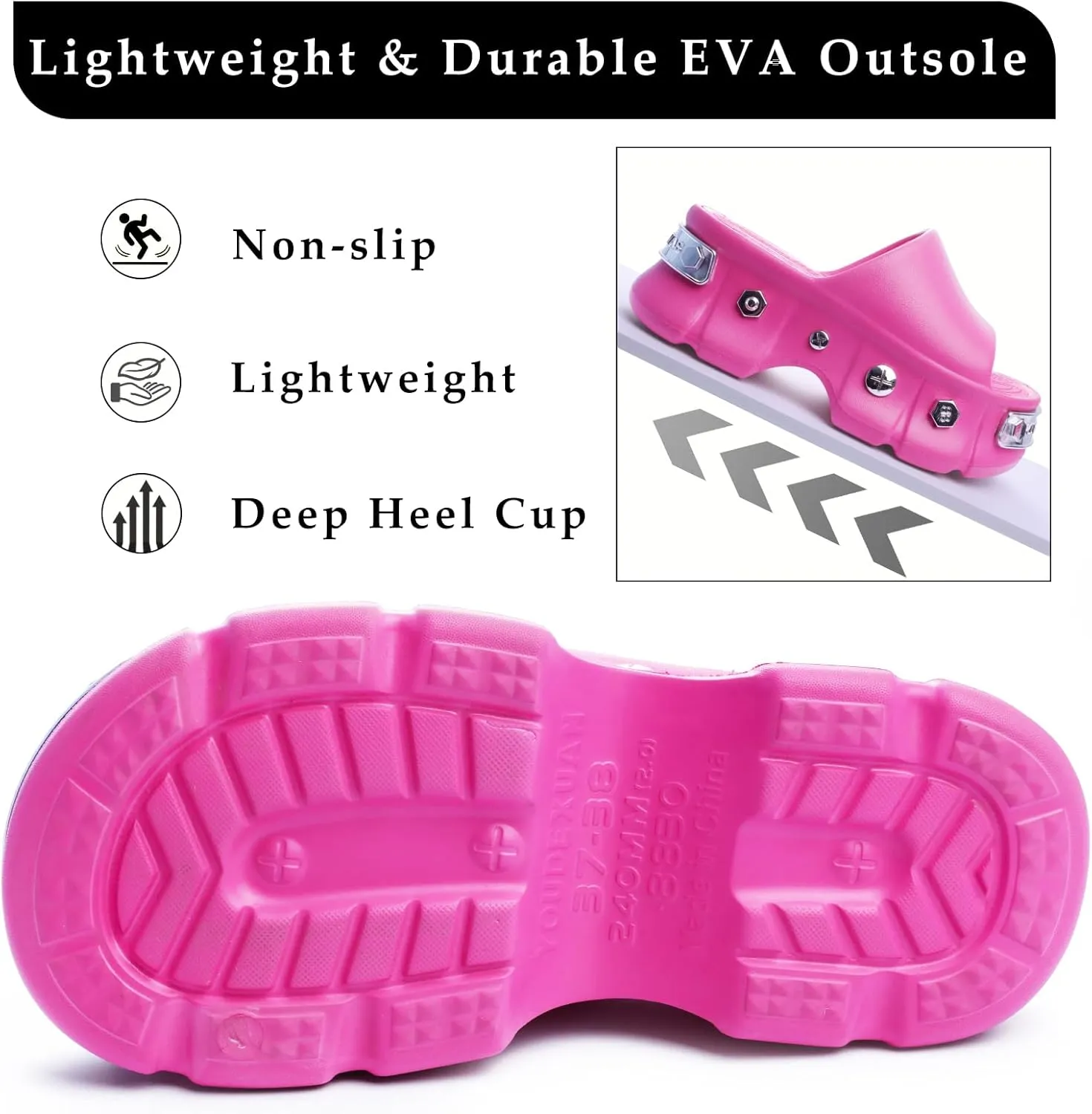 Women Platform Sandals Open Toe Chunky Flatform Slides Sandals Fashion Slip on Summer Beach Sandals Casual Dressy Female Platform Slides for Vacation Comfort Wedges Slide