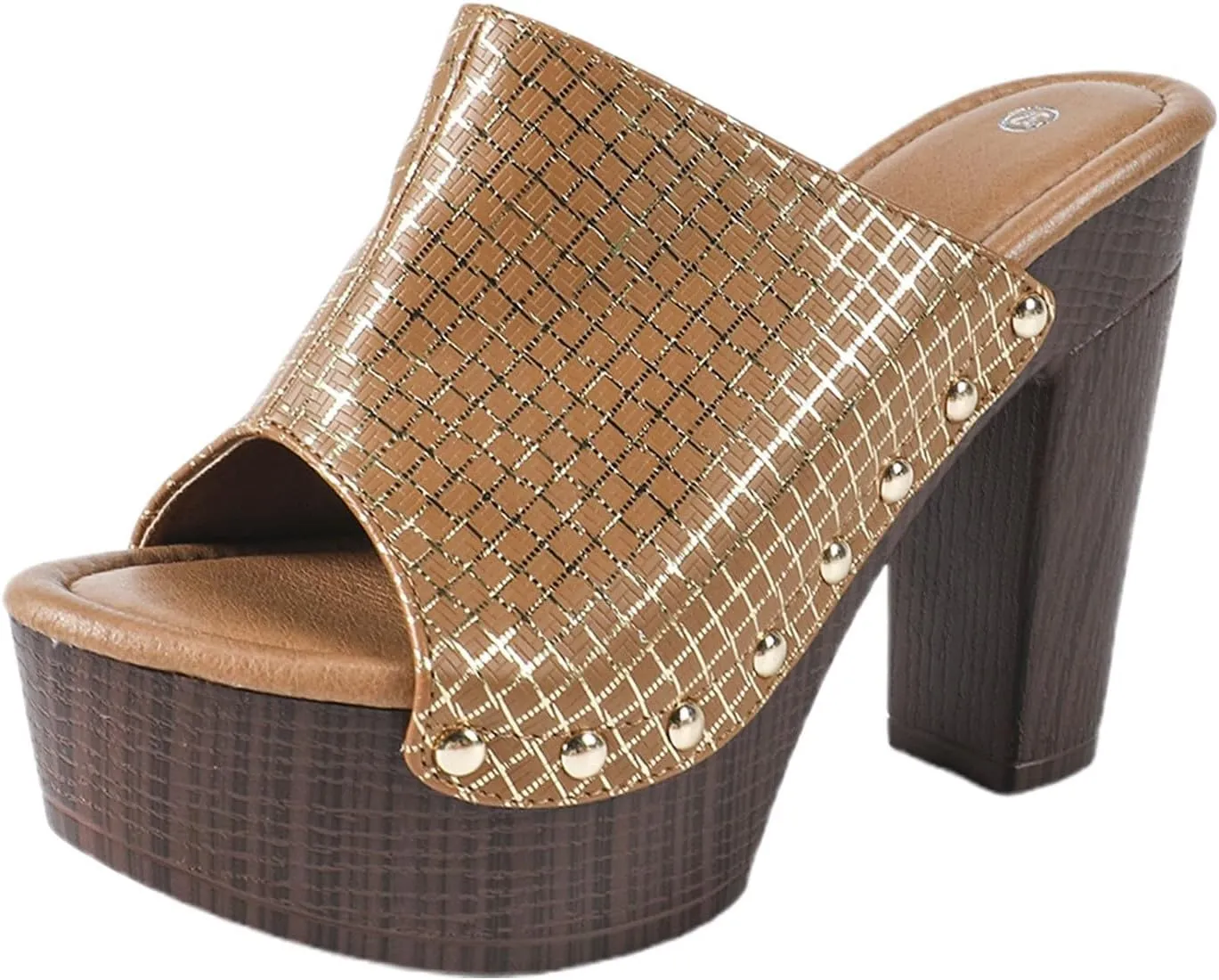 Women's High Heel Slippers Open Toe Sandals Casual Wear Vacation Summer Spring Comfortable Slippers Women for Home