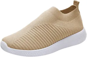 Women's Lightweight Slip On Walking Running Shoes Tennis Shoes Womens Lether Men Casual Dress Shoes Women Shoes Sneakers Steel Toe Tennis Shoe Loafers Shoe