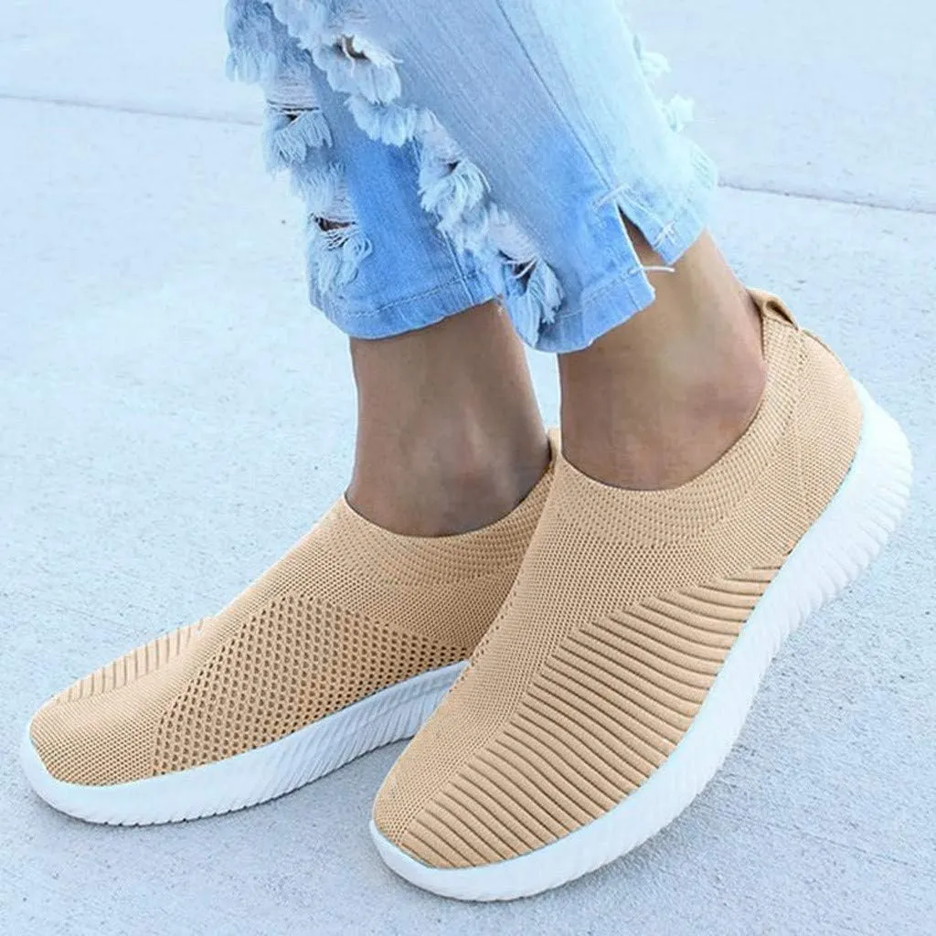 Women's Lightweight Slip On Walking Running Shoes Tennis Shoes Womens Lether Men Casual Dress Shoes Women Shoes Sneakers Steel Toe Tennis Shoe Loafers Shoe