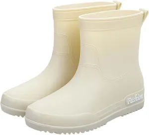 Womens Rain Boots Knee High Mens Grounded Footwear Black Booties Heels Barefoot Shoes Women's Mid Calf Rain Boots Waterproof Lightweight Womens Winter Boots